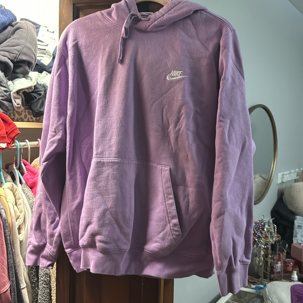 lavender purple nike hoodie